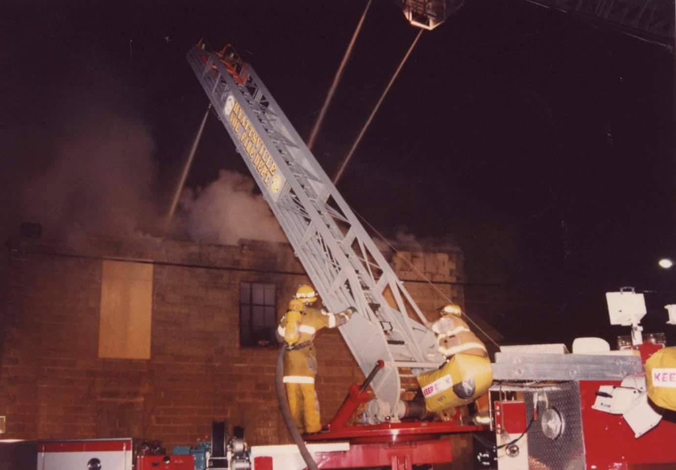 Dave Iannone on a fire at seventeen