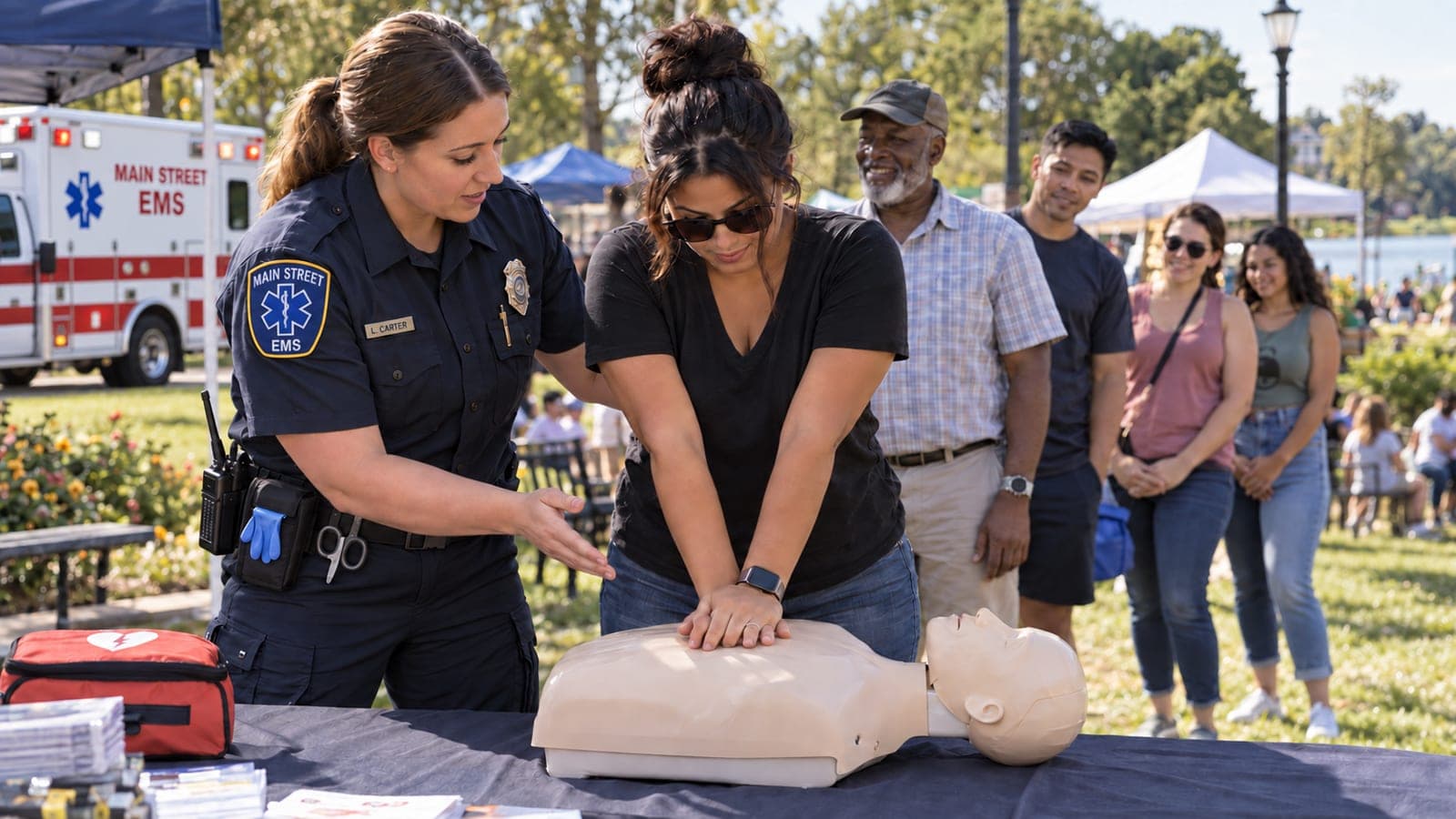 Teach Ten Minutes, Save a Life: Running a Hands-Only CPR Community Day