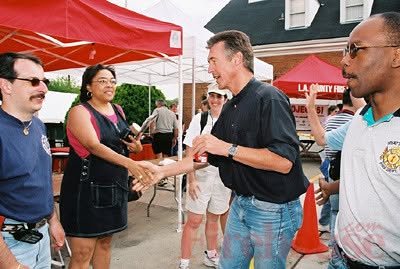 Cast members greeting fans at Emergency! Fest