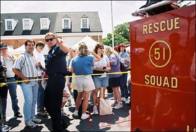 Squad 51 and the crowd at Emergency! Fest